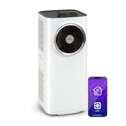 Kraftwerk Smart 10000 BTU Mobile Klimaanlage Weiß