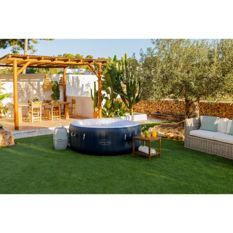Lay-Z-Spa Whirlpool Miami AirJet4 Personen Dm. 180x66 cm, Dunkelblau
