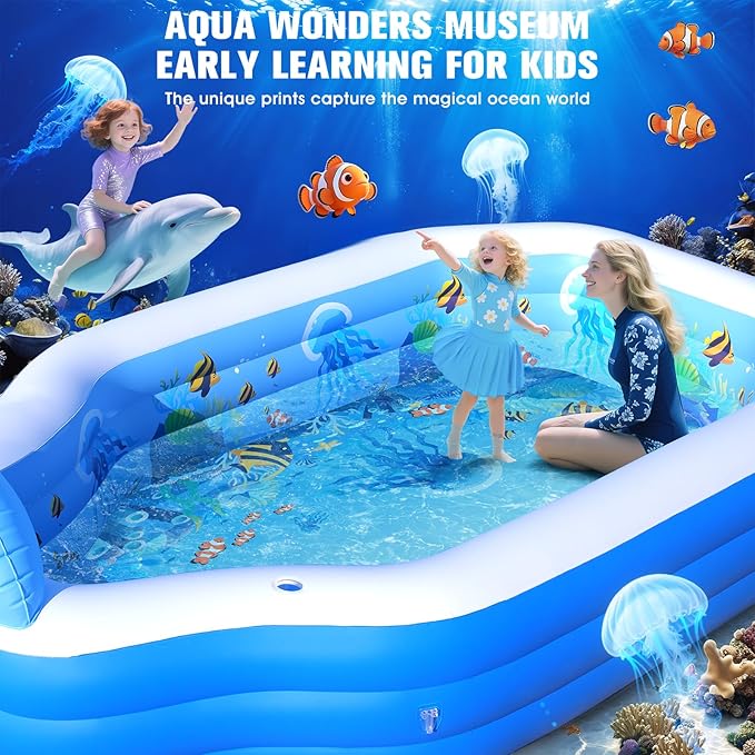 ChlorBlu Aufblasbarer Pool mit Überdachung