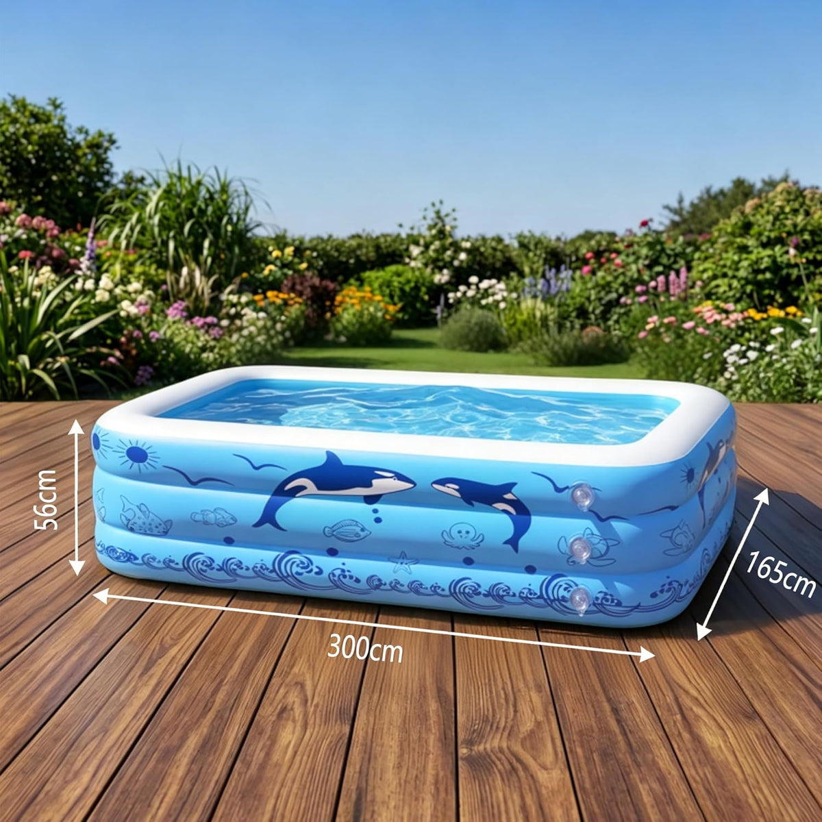 Aufblasbare Schwimmbecken