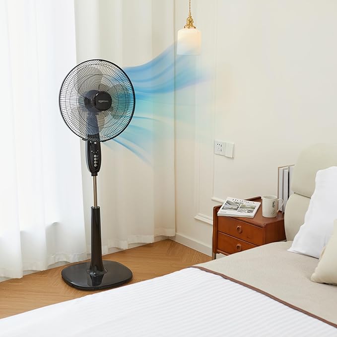 Standventilator 40 cm mit Fernbedienung