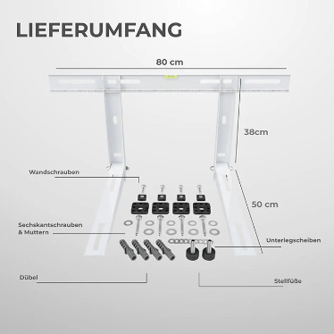 Klimaanlagen Wärmepumpen Wandhalterung