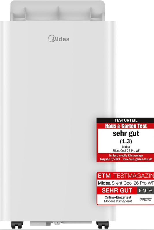Midea Silent Cool 26 Pro WF 3 in 1 mobile Klimaanlage