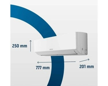 Olimpia Splendid Klimaanlage mit Außeneinheit von 12.000 BTU/h