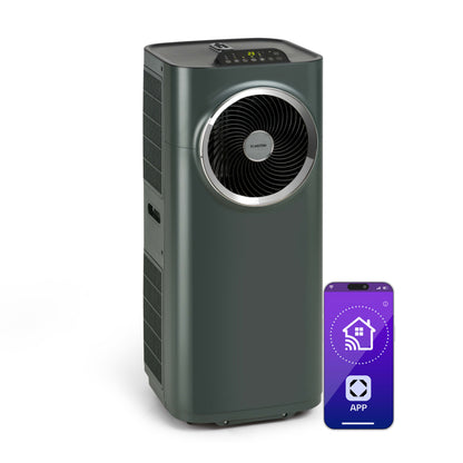 Kraftwerk Smart 12000 BTU Mobile Klimaanlage Anthrazit