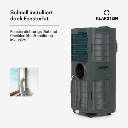 Kraftwerk Smart 12000 BTU Mobile Klimaanlage Anthrazit