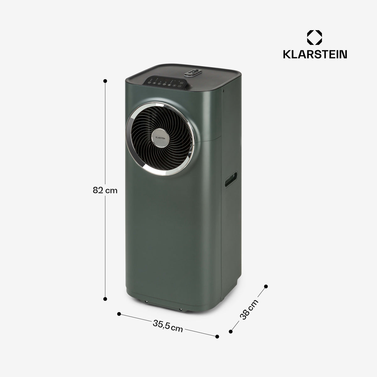 Kraftwerk Smart 12000 BTU Mobile Klimaanlage Anthrazit