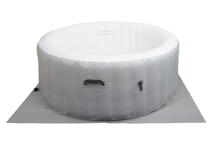 MCW Whirlpool N97 Ersatz-Pool 4 Personen Aufblasbar Rund Ø180cm Grau-Weiß
