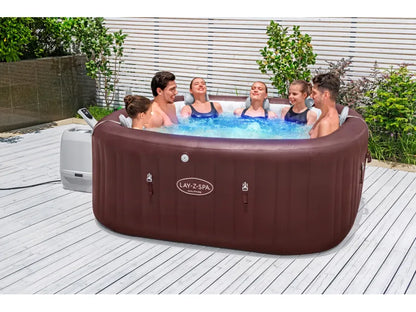 Bestway Whirlpool Maldives HydroJet Pro App 7 Personen 201 cm x 201 cm x 80 cm