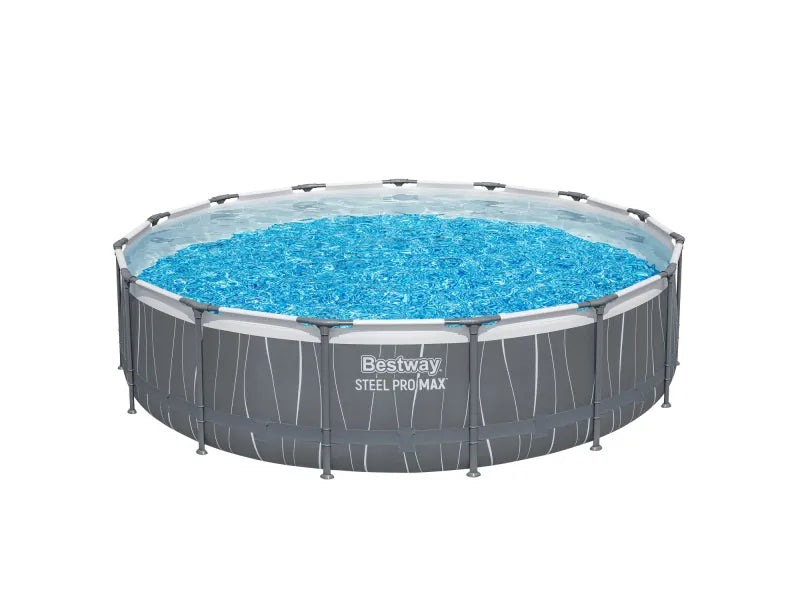 Bestway Solo Pool Steel Pro MAX LED-Design Ø 457 x 107 cm